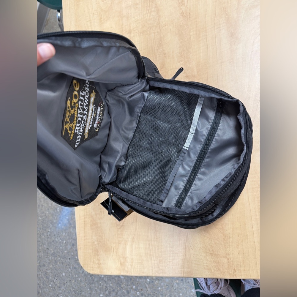 The North Face NWT Stalwart Backpack Laptop Bag w/ Event Logo Adjustable Strap - Picture 9 of 16